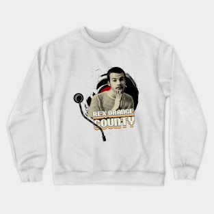 Rex Orange County // Vinyl Style 90's Crewneck Sweatshirt